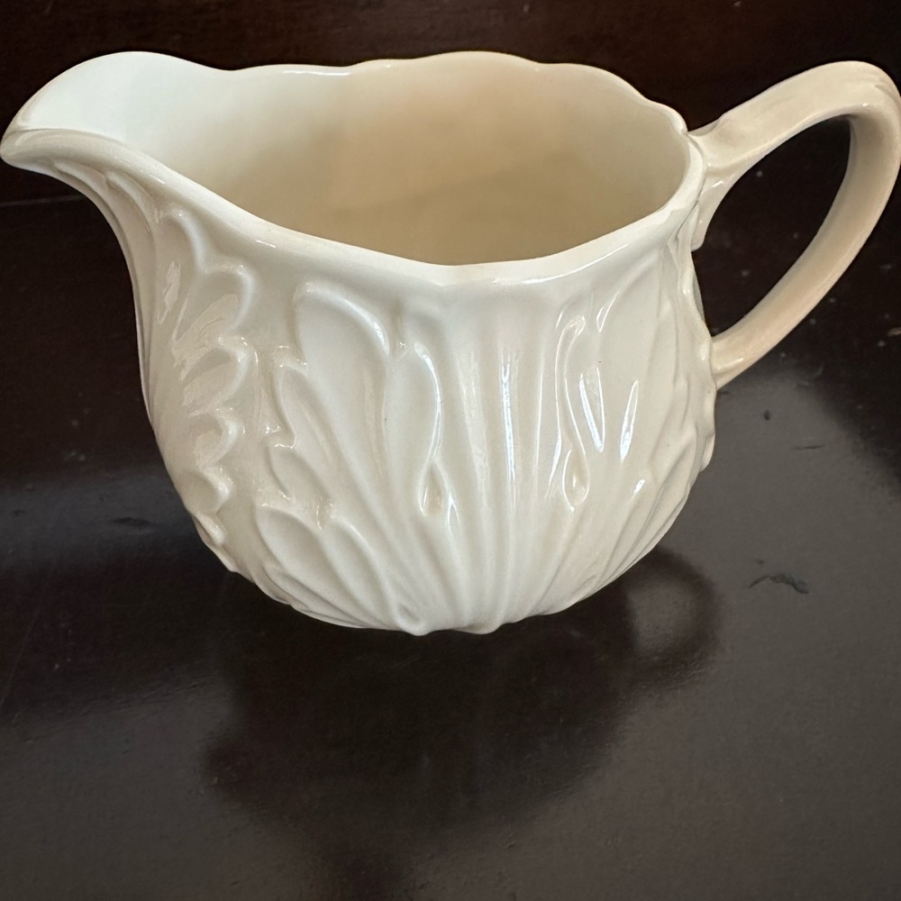 Elegant Cream Ceramic Pitcher